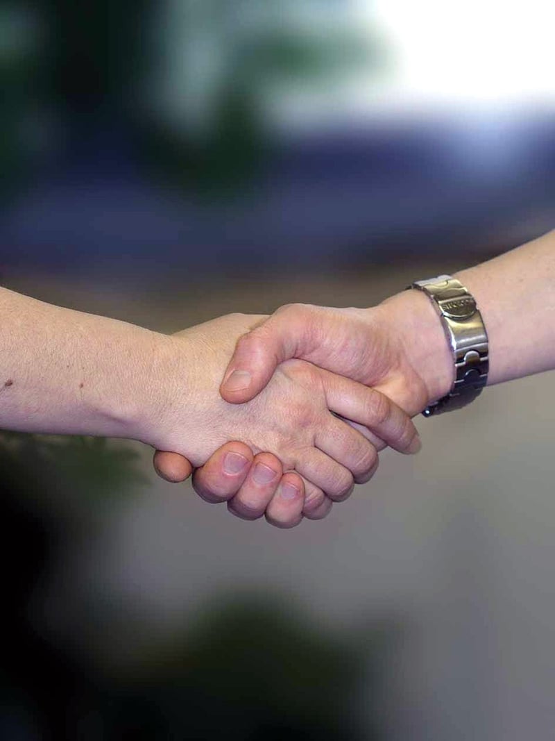 Networking at a conference